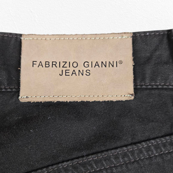 Y2K Fabrizio Gianni Brown Bootcut Stretch Jeans Size 4 Mid Rise Vintage 2000s - Picture 6 of 7